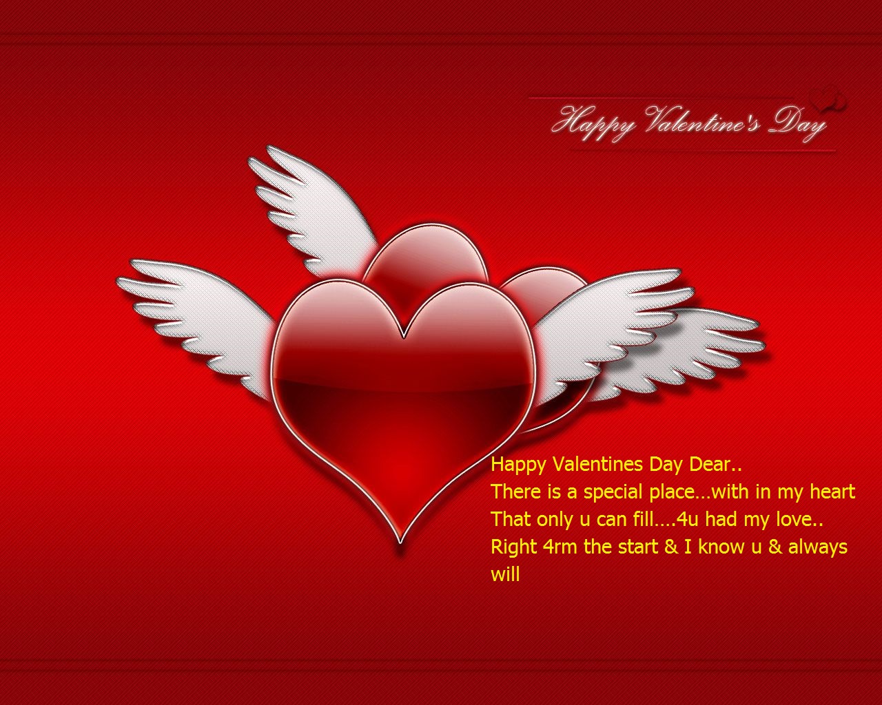 Happy Valentine’s Day Wishes for You - (Love, Spouse ...